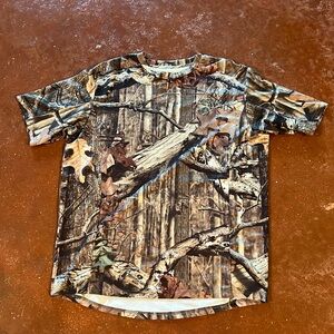 Men’s short sleeve camo shirt